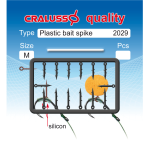 Kolce do przynęt roz. M - Plastic Bait Spike CRALUSSO