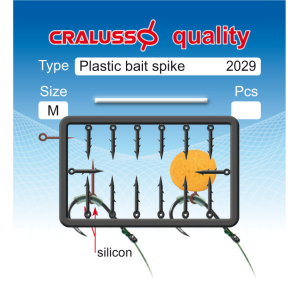 Kolce do przynęt roz. M - Plastic Bait Spike CRALUSSO