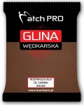 Glina ROZPRASZAJĄCA BRĄZOWA 2kg MATCHPRO