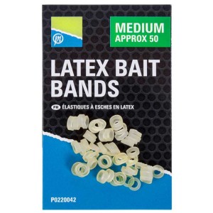 Gumki do przynęt Latex Bait Bands - Medium PRESTON