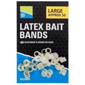 Gumki do przynęt Latex Bait Bands - Large PRESTON