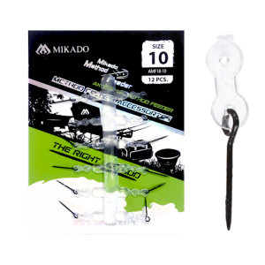 Igły do przynęt z łącznikiem 10mm Method Feeder MIKADO