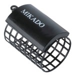 Koszyczek zanętowy 25g - okrągły, czarny MIKADO