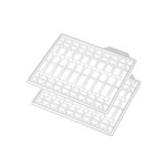 Stopery wydłużające do kulek BEZBARWNE - twarde MIKADO