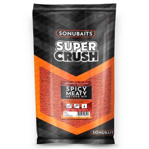 Zanęta Supercrush SPICY MEATY Method Mix 2kg SONUBAITS