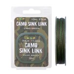 Plecionka przyponowa ESP Camo Sink Link 10m - Green 25lb / 11,4 kg