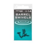 Krętliki Barrel Swivels Black roz.14 DRENNAN