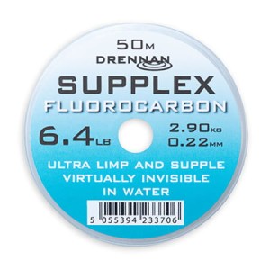 Fluorocarbon Supplex 50m / 0,22mm DRENNAN