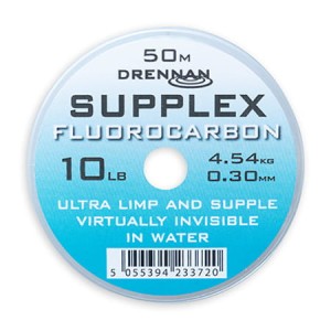 Fluorocarbon Supplex 50m / 0,30mm DRENNAN