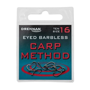 Haczyki Carp Method r. 8 oczko bezzadzior DRENNAN