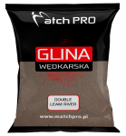 Glina DOUBLE LEAM RIVER 2kg MATCHPRO