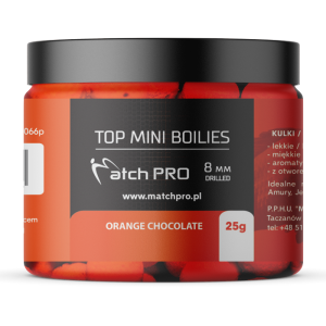 Kulki ORANGE CHOCOLATE 8mm / 25g Tonące MATCHPRO