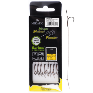 Przypony X-Tra z igłą roz.12 / 10cm - plecionka MIKADO