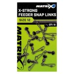 Łącznik Feeder Bead Snap Links roz. 12 MATRIX