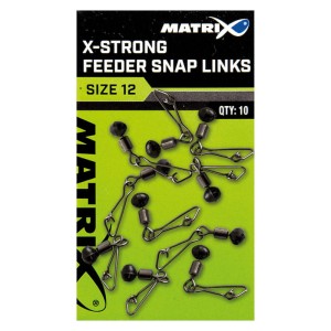 Łącznik Feeder Bead Snap Links roz. 12 MATRIX