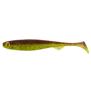 Guma Slick Shad 7cm - Green Pumpkin UV FOX RAGE