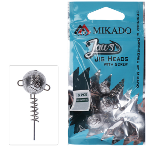 Główka Jaws z wkrętem 15g / 3 szt. MIKADO