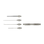 Zestaw 4+1 Igieł i Wierteł do kulek i pelletu MIKADO