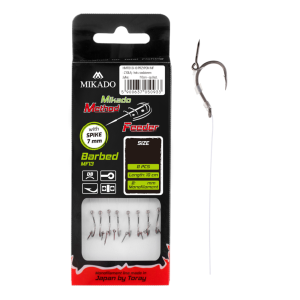 Przypony MF13 z igłą roz.8 / 10cm - żyłka MIKADO