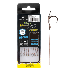 Przypony MF13 z igłą roz.6 / 10cm - plecionka MIKADO