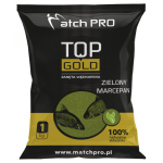 Zanęta Top Gold MARCEPAN ZIELONY 1kg MATCHPRO