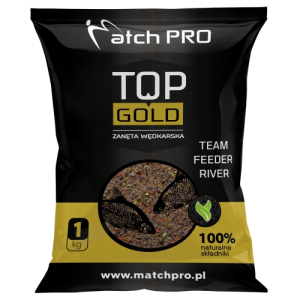 Zanęta Top Gold TEAM FEEDER RIVER 1kg MATCHPRO