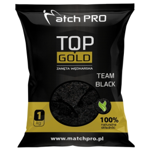 Zanęta Top Gold TEAM BLACK 1kg MATCHPRO