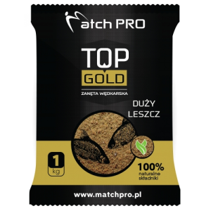 Zanęta Top Gold DUŻY LESZCZ 1kg MATCHPRO