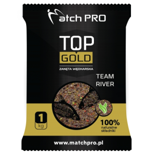 Zanęta Top Gold TEAM RIVER 1kg MATCHPRO