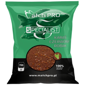 Zanęta Specialist KARAŚ CZERWONY ROBAK 700g MATCHPRO