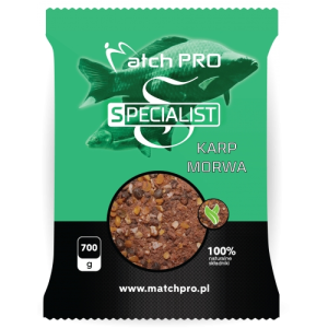 Zanęta Specialist KARP MORWA 700g MATCHPRO