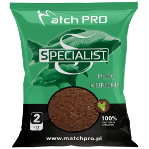 Zanęta Specialist PŁOĆ KONOPIE 2kg MATCHPRO
