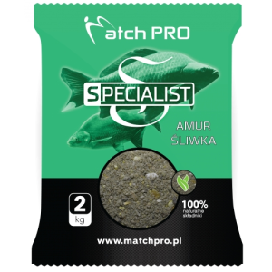 Zanęta Specialist AMUR ŚLIWKA 2kg MATCHPRO
