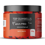 Dumbells TUTTI FRUTTI 7mm / 25g Tonące MATCHPRO