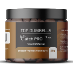 Dumbells ORZECH TYGRYSI 7mm / 25g Tonące MATCHPRO
