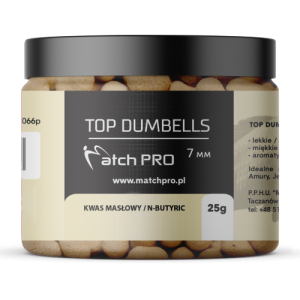 Dumbells N-BUTRIC 7mm / 25g Tonące MATCHPRO