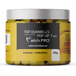 Dumbells Pop-Up ANANAS 7mm / 20g MATCHPRO