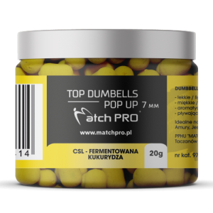 Dumbells Pop-Up CSL fermentowana kukurydza 7mm / 20g MATCHPRO