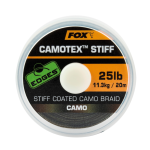 Plecionka w sztywnej otulinie Camotex Stiff 25lb / 20m FOX