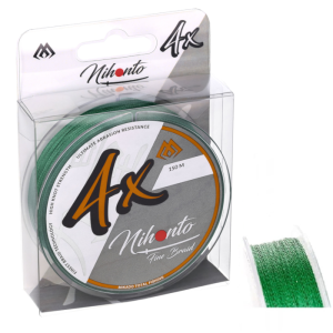 Plecionka Nihonto Fine Braid 150m / 0,18mm - zielona MIKADO