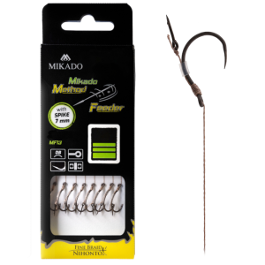 Przypony MF MF13 bezzadziorowe z igłą roz. 8 - plecionka MIKADO