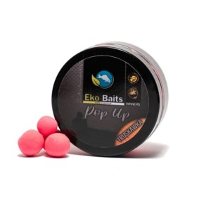Kulki Pływające Pop Up Truskawka 12/15mm Eko Baits