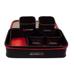 Zestaw pojemników STARKX 40x27cm EVA SYSTEM TRAY 4+1 NYTRO