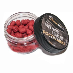 Poczwarki MF Tonące TRUSKAWKA 11mm / 60ml BATON BAITS