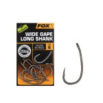 Haczyki Super Wide Gape Long Shank r. 6 - zadzior FOX