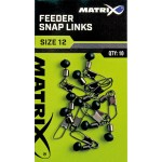 Agrafki Feeder Snap Links r. 12 MATRIX
