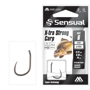 Przypony wiązane Sensual X-Tra Strong Carp roz.10 MIKADO