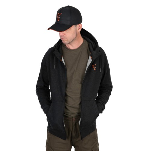 ccl190_195_fox_collection_blackorange_lightweight_hoody_zip_open.jpg