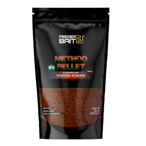 Pellet F1 OCHOTKA-KONOPIA 2mm / 800g FEEDER BAIT