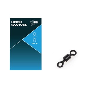 Krętliki Hook Swivel NASH